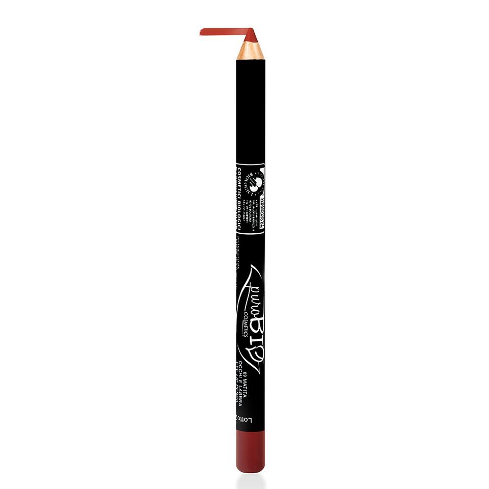 purobio cosmetics purobio lipliner matita labbra 09 (rosso)