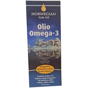 NORWEGIAN FISH OIL AS OLIO OMEGA-3 250ML