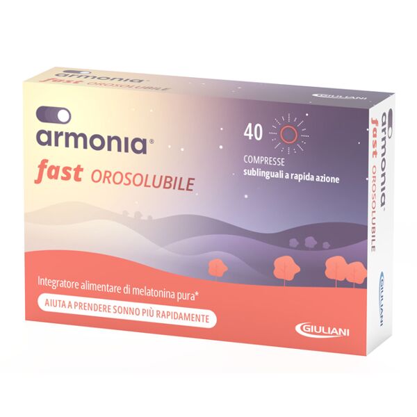 giuliani armonia fast orosolubile 1 mg 40 compresse