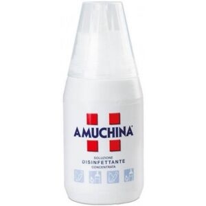 Angelini pharma AMUCHINA 100% SOLUZIONE DISINFETTANTE CONCENTRATA 250 ML