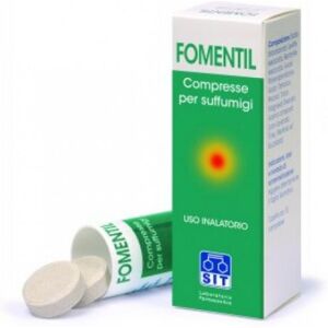 SIT Fomentil decongestionante 10 compresse per suffumigi