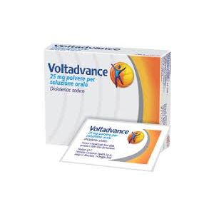 Haelon Italy srl Voltadvance Polvere 25 mg Diclofenac Sodico Dolori Articolari 20 Bustine