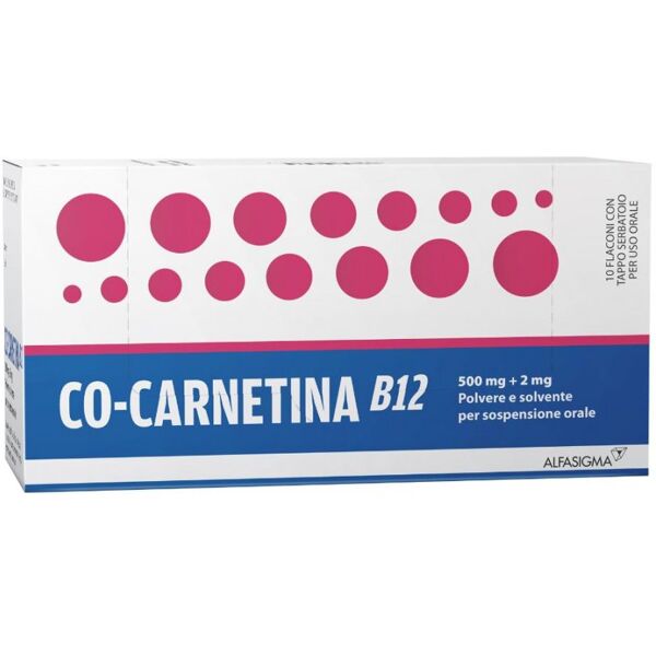 alfasigma spa co-carnetina b12 10 flaconi