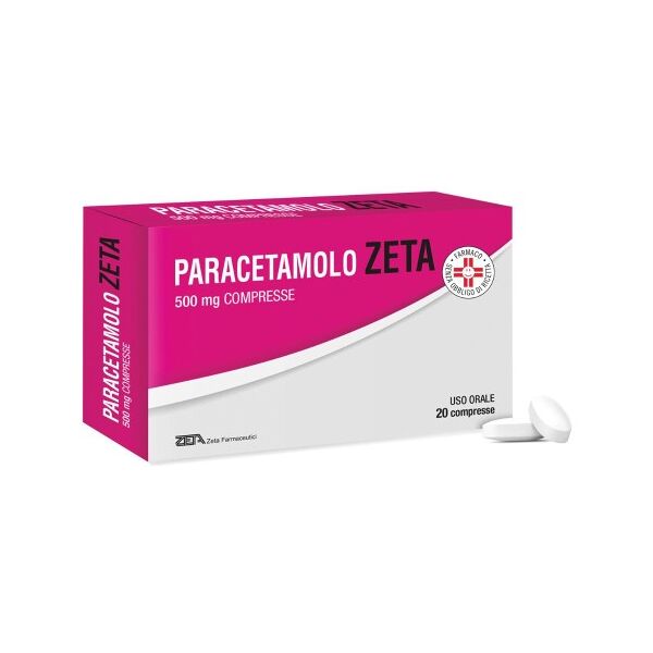 zeta farmaceutici paracetamolo zeta 20cpr 500mg