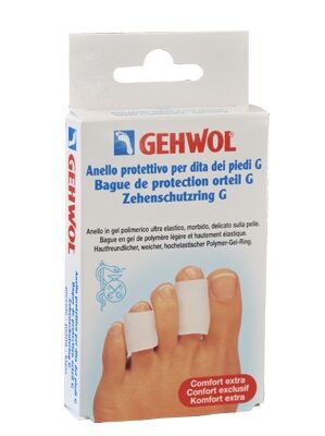 dual sanitaly gehwol anello protettivo per dita dei piedi g (misura mini)