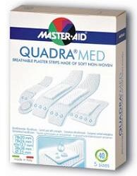 pietrasanta pharma master aid cerotto quadramed (5 formati) 40pz