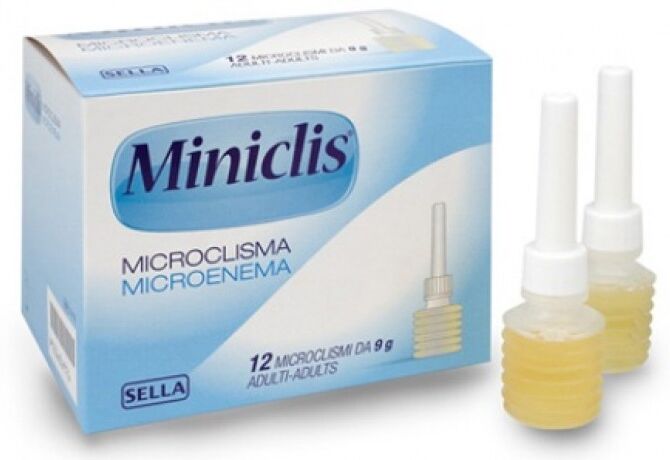 Sella Miniclis Adulti 12 Microclismi