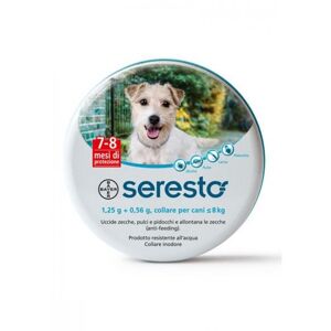 Bayer Seresto Collare Antiparassitario 1-8kg 38cm