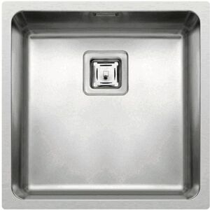 Elleci Lavello Incasso 1 vasca 44x44 W-Square 400 Satinata Inox LIW400SACMU