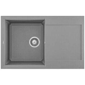 Elleci Lavello Incasso 1 vasca 79x50 Easy 300 Granitek Grigio Cemento LGY30048