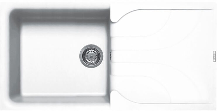 Elleci Lavello Incasso 1 vasca 100x50 Ego 480 Keratek Plus Bianco Assoluto LKE48096 Elleci Lavello Incasso 1 vasca 100x50 Ego 480 Keratek Plus Bianco Assoluto LKE48096