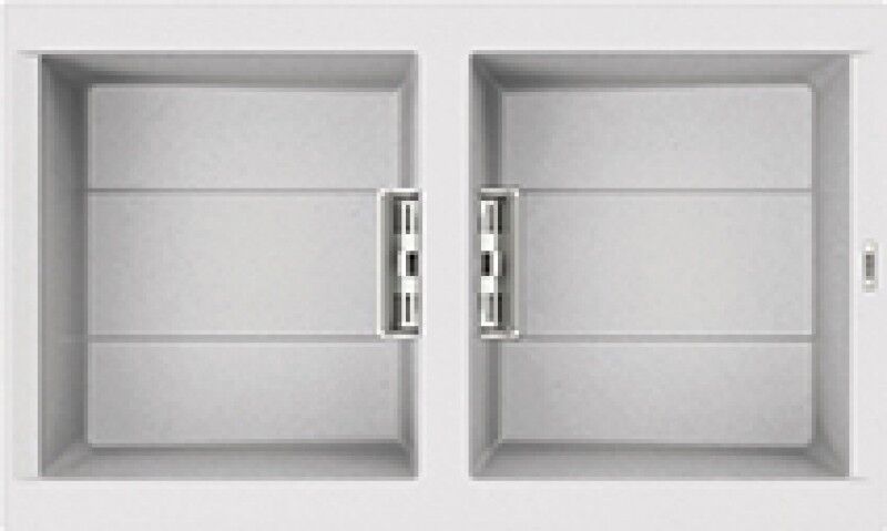 Elleci Lavello Incasso 2 vasche 86x51,5 Smart 450 Granitek Bianco LGI45068SMT Elleci Lavello Incasso 2 vasche 86x51,5 Smart 450 Granitek Bianco LGI45068SMT