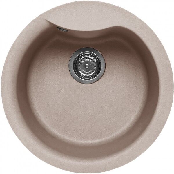 Elleci Lavello Tondo da incasso Ego ROUND Tortora LGEROU43 Elleci Lavello Tondo da incasso Ego ROUND Tortora LGEROU43