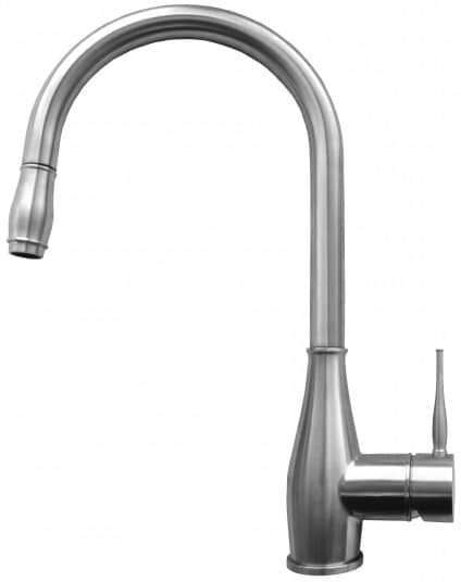 Elleci Rubinetto Miscelatore Cucina Neva Inox Cromata Cromato MIKNEVIN Elleci Rubinetto Miscelatore Cucina Neva Inox Cromata Cromato MIKNEVIN