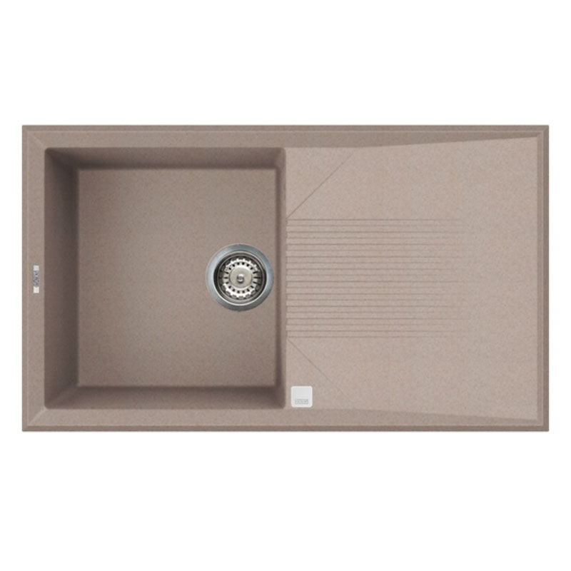 Elleci Lavello Incasso 1 vasca 86x50 Tekno 400 Granitek Grigio Tortora LGT40043 Elleci Lavello Incasso 1 vasca 86x50 Tekno 400 Granitek Grigio Tortora LGT40043