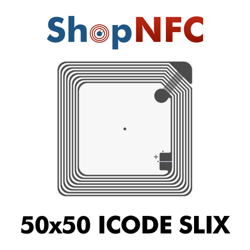 Prezzo tag nfc icode slix 50x50mm