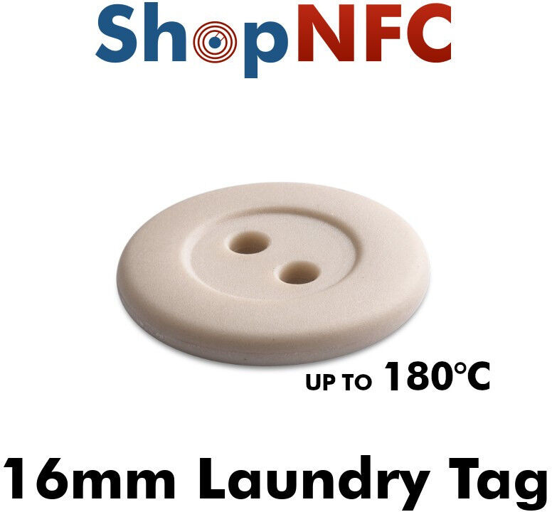 HID Global Tag NFC ICODE SLIX2 16mm lavabili HID Global Tag NFC ICODE SLIX2 16mm lavabili