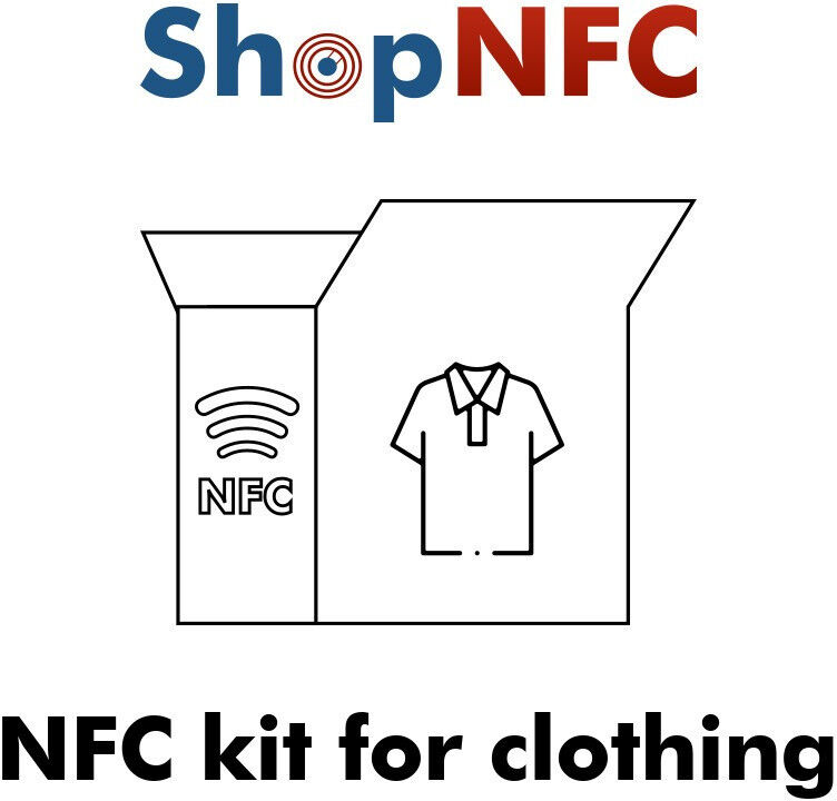 Kit di Tag NFC per capi di abbigliamento Kit di Tag NFC per capi di abbigliamento