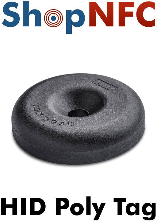 HID Global HID Poly Tag industriale IP68 ICODE SLIX 34mm HID Global HID Poly Tag industriale IP68 ICODE SLIX 34mm