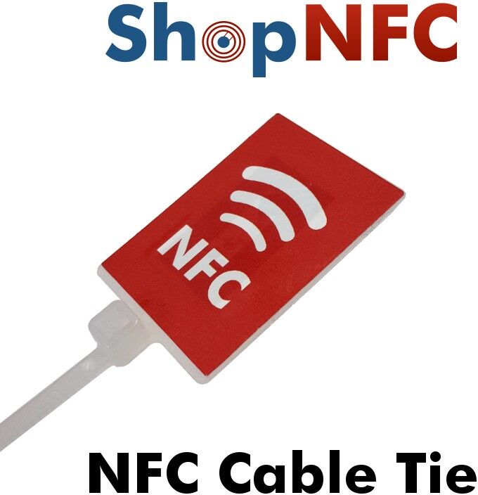 Fascette NFC con indicatore NTAG210μ/NTAG213/NTAG216