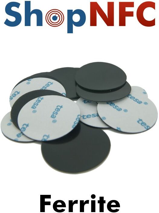 Ferrite adesiva per Tag NFC schermati Ferrite adesiva per Tag NFC schermati