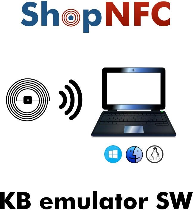 Software di emulazione tastiera con NFC per Windows, Mac, Linux