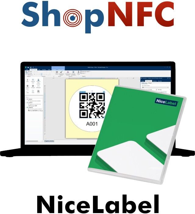 NiceLabel - Software per la stampa e la codifica di etichette NFC