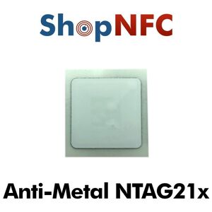 Confidex Tag NFC schermati NTAG210μ adesivi IP68 25x25mm