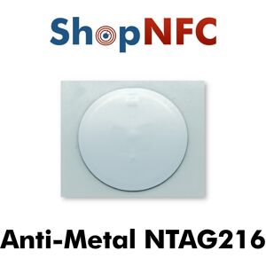 Tag NFC schermati NTAG216 rotondi adesivi 29mm