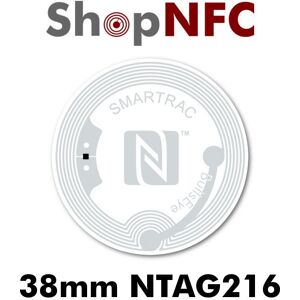 Tag NFC NTAG216 38mm adesivi