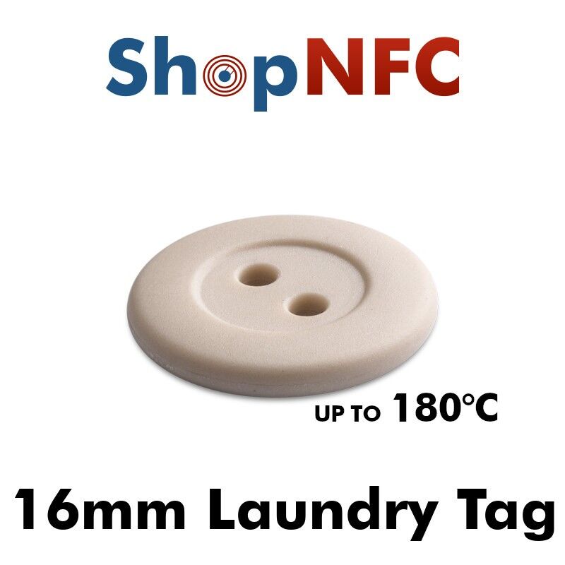 HID Global Tag NFC ICODE SLIX2 16mm lavabili