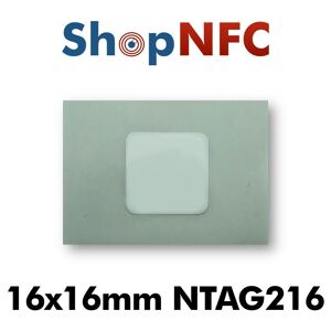 Tag NFC NTAG216 16x16mm adesivi