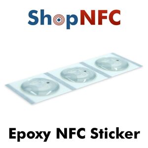 Tag NFC resinati NTAG213 22mm adesivi