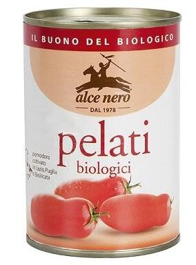 ALCE NERO SpA Pomodori Pelati Bio 400g Alce