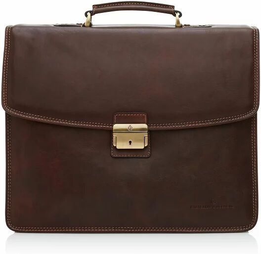 Castelijn & Beerens Verona Cartella RFID pelle 41 cm scomparto Laptop mocca Castelijn & Beerens Verona Cartella RFID pelle 41 cm scomparto Laptop mocca