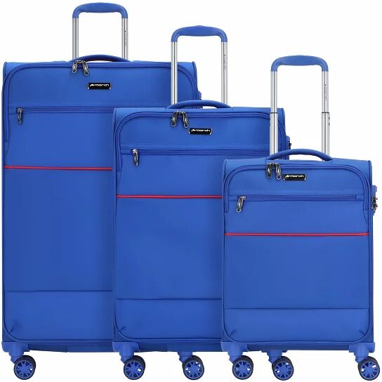 March15 Trading Easy Valigie 4 ruote set di 3pz. cobalt blue