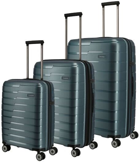 Travelite Air Base Valigia 4 ruote set 3pz. eisblau Travelite Air Base Valigia 4 ruote set 3pz. eisblau