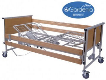 Letto degenza a tre snodi, su ruote, elettrico, trendelenburg - MORETTI GARDENIA MP391