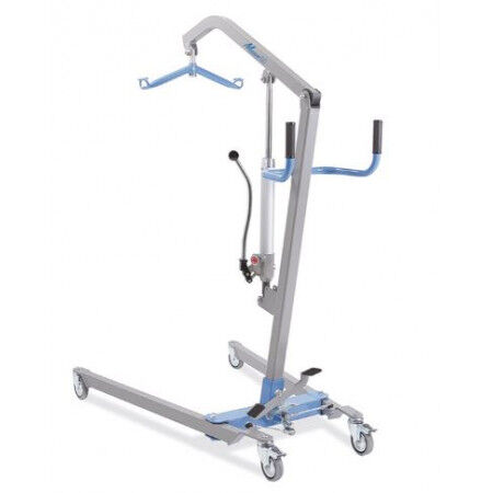 MORETTI Sollevamalati in acciaio verniciato Idraulico Pompa oleodinamica Muevo – Modello ingombro ridotto – Apertura gambe a pedale – Portata max 150 kg - RI821