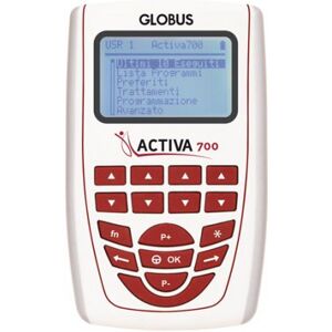 Globus Activa 700 - 4 canali, elettrostimolazione - Elettrostimolatore palmare Globus Activa 700 - 4 canali, elettrostimolazione - Elettrostimolatore palmare
