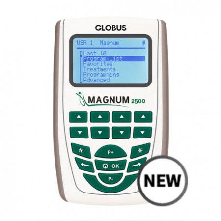 Globus MAGNUM 2500 - (SOL. FLESSIBILI) - Magnetoterapia portatile per trattamenti domiciliari