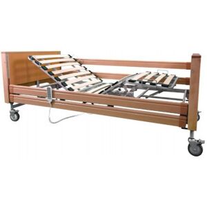 MORETTI MP394 - Letto per degenza elettrico 3 snodi elevabile Trendelemburg – GARDENIA 2.0 (Rete a doghe in legno)