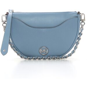 Michael Kors Borsa mezza luna DOVER Celeste Donna UNI