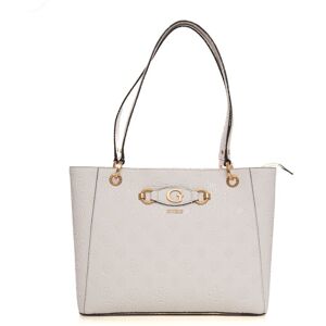 Guess Borsa a spalla Izzy peony noel Bianco Donna UNI