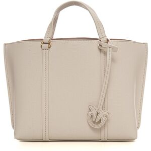 Pinko Borsa in pelle modello shopper Carrie Bianco Donna UNI