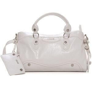 Liu Jo Borsa a mano Ecs m satchel Bianco Donna UNI