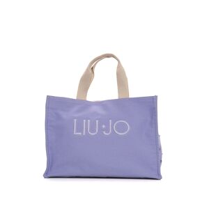 Liu Jo Borsa shopping L tote canvas Glicine Donna UNI