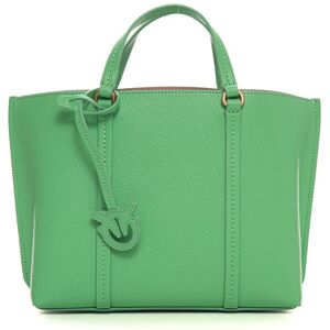 Pinko Borsa in pelle modello shopper Carrie Verde Donna UNI