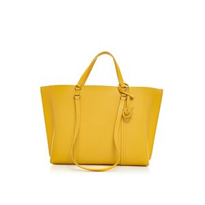 Pinko Borsa modello shopper Carrie Giallo Donna UNI