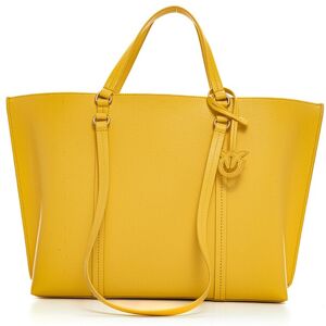 Pinko Borsa modello shopper Carrie Giallo Donna UNI